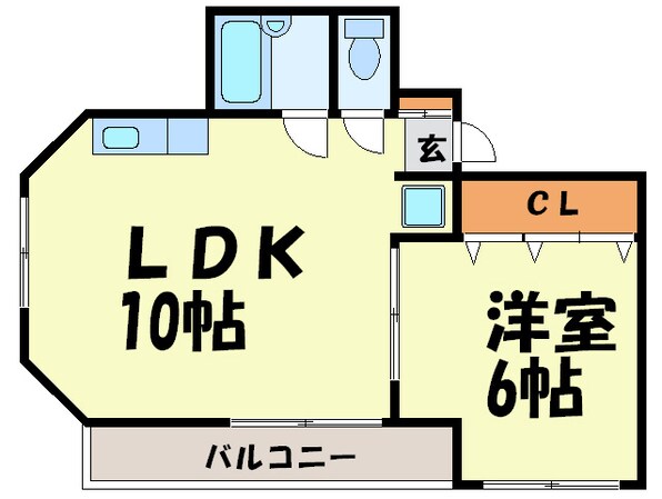 クオリティハウス高宮の物件間取画像